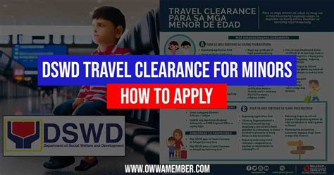 dswd travel clearance